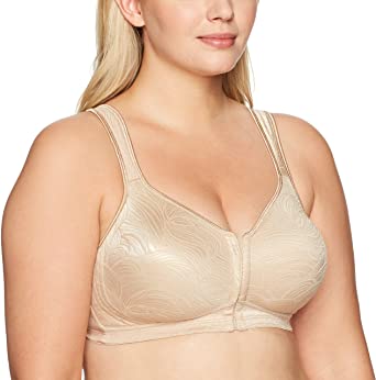 Playtex Womens 18 Hour Posture Support Bra with Front Close, Wirefree