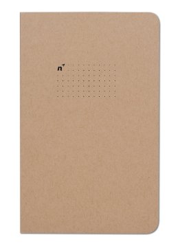 Northbooks Notebook / Journal, 96 Dot Grid Pages, Acid Free Sheets, 5x8 | Made In The USA
