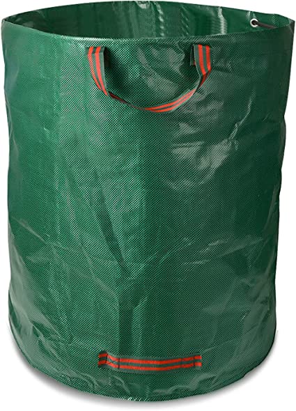 FYY 72 Gallons Garden Waste Bag,Lawn Garden Bag,Reusable Yard Bag Heavy Duty Waterproof Gardening Leaf Bag with 4 Handles,Yard Patio Landscaping Bag,Extra Large Outdoor Lawn Pool Trash Can