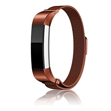 Fitbit Alta Strap Bands, iHee Milanese Magnetic Loop Stainless Steel Replacement Watch Band for Fitbit Alta Smart Watch