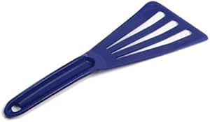 Norpro 12" My Favorite Heat Resistant Nylon Beveled Slotted Spatula Turner (1, Blue)