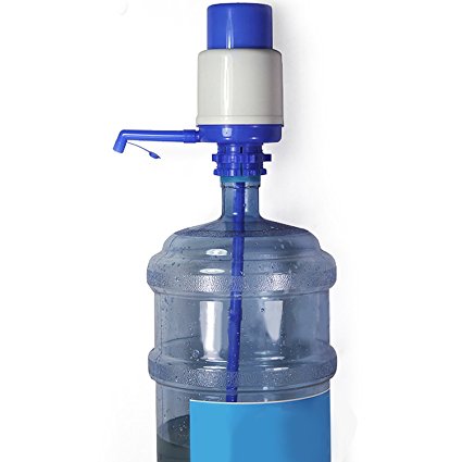 InnoLife Universal Manual Drinking Water Pump, Fits Any Gallon Sizes Bottles for Screw-top or Crown-top Except Glass Bottles