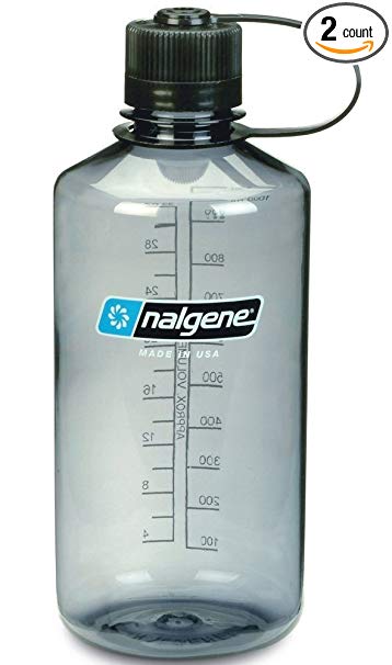 Naglene Water Bottle - Tritan 32oz/1-Quart Narrow Mouth BPA-Free Water Bottle