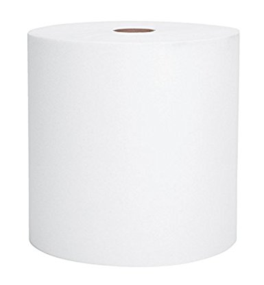 Kimberly-Clark Scott 02000 High Capacity Hard Roll Towel, 8" Width x 950' Length, 1.75" Core Size, White (Case of 6)