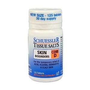 Combination D - Skin Disorders-100 tabs Brand: Schuessler Tissue Salts