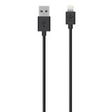 Belkin Apple MFi Certified Lightning to USB ChargeSync Cable for iPhone 6S  6S Plus iPhone 6  6 Plus iPhone 5  5S  5c iPad Pro iPad 4th Gen iPad Air 2 iPad Air iPad mini 4 iPad mini 3 iPad mini 2 and iPad mini 4 Feet Black