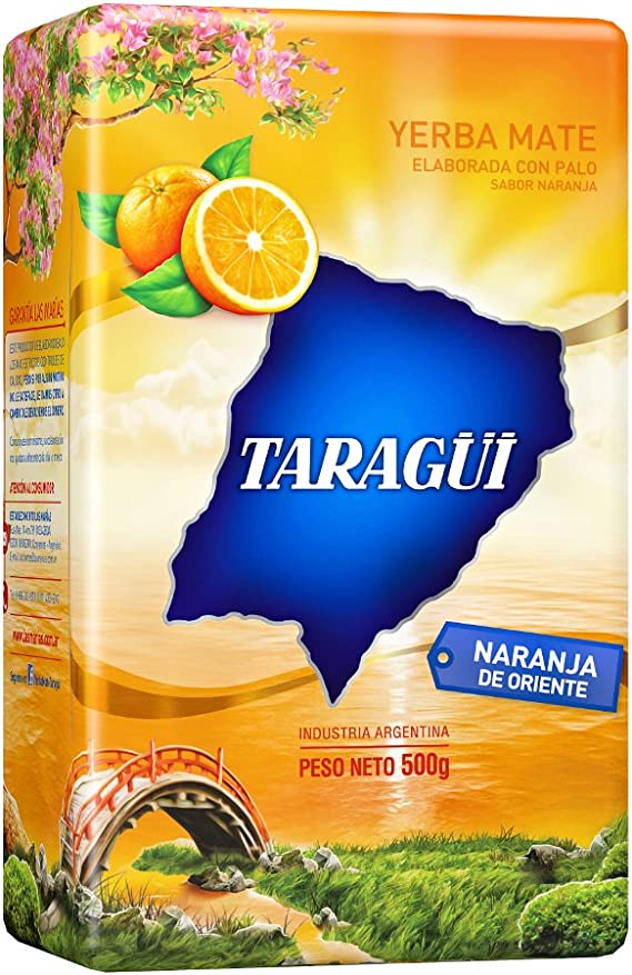 Taragui Yerba Mate Naranja 17oz by Taragui