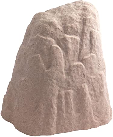 Emsco Group 8280-1 Natural Sandstone Look – Extra Large & Tall – Lightweight – Easy to Install Landscape Rock, Large