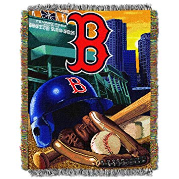 The Northwest Company MLB Home Field Advantage Woven Tapestry Throw