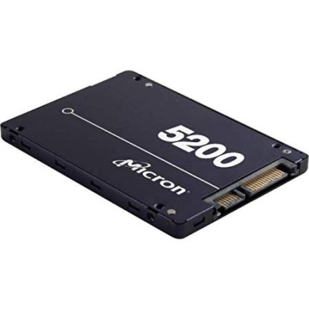 Micron 5200 ECO | MTFDDAK7T6TDC-1AT1ZABYY | 7.68TB 2.5" SATA 6GB/S 64-Layer 3D TLC NAND | 3 Million Mttf | Industry Leading Solid State Drive SSD