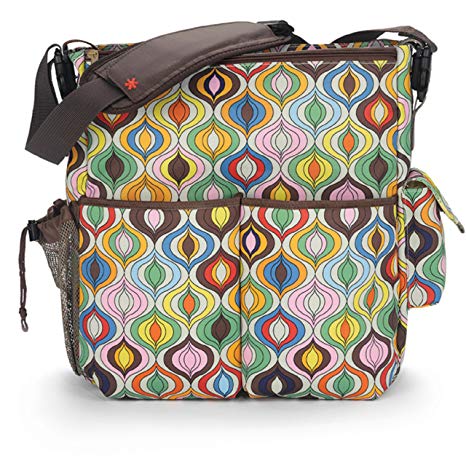 Skip Hop Jonathan Adler Dash Diaper Bags, Wave Multi (Discontinued by Manufacturer)