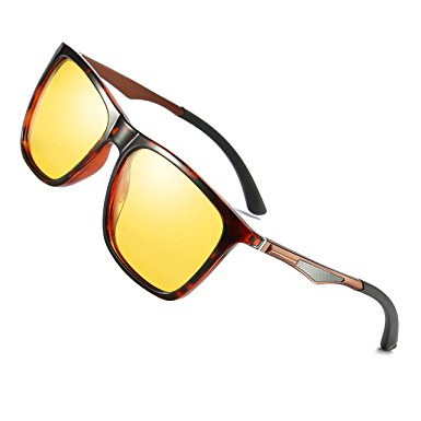 Night Vision Driving Glasses Polarized Headlight Anti-glare Driving Sunglasses