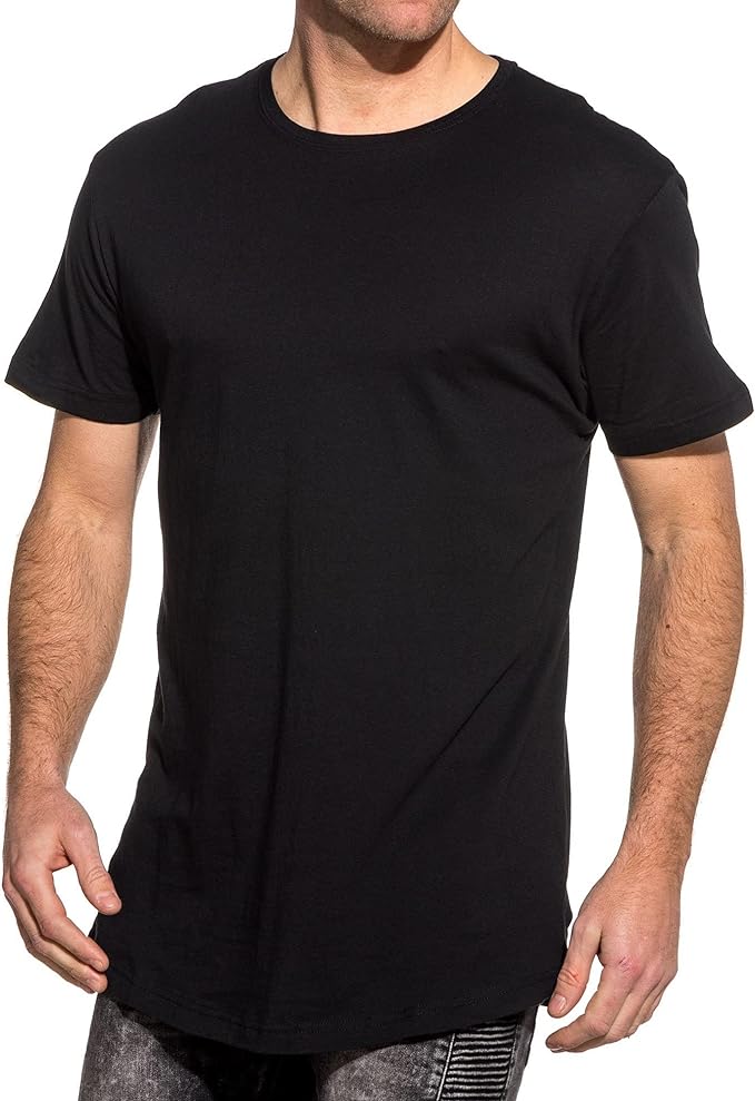 Urban Classics Men's Shaped Long Tee Camiseta