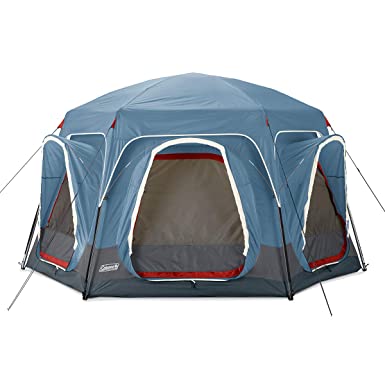 Coleman 6-Person Connectable Tent | Connecting Tent System with Fast Pitch Setup, Blue