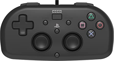 Wired Mini Gamepad for Kids - PlayStation 4 Controller - Officially Licensed (Black)