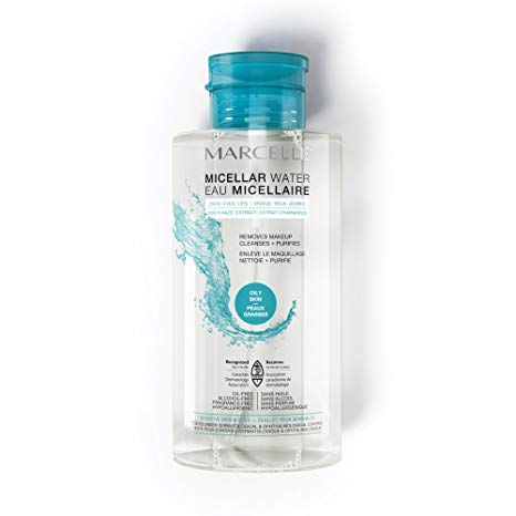 Marcelle Micellar Water - Oily Skin, Hypoallergenic and Fragrance-Free, 13.5 fl oz