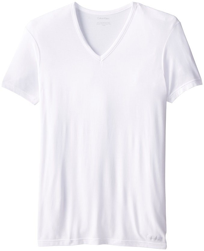 Calvin Klein Men's Micro Modal Short Sleeve V Neck Pajama Top