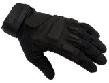 Seibertron  Mens Black SOLAG Special Ops Full Finger Military Combat Army Shooting Gloves