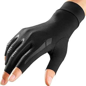 FREETOO Arthritis Gloves for Women, Pain Relief Compression Gloves with Soft Lycra Material,-Large