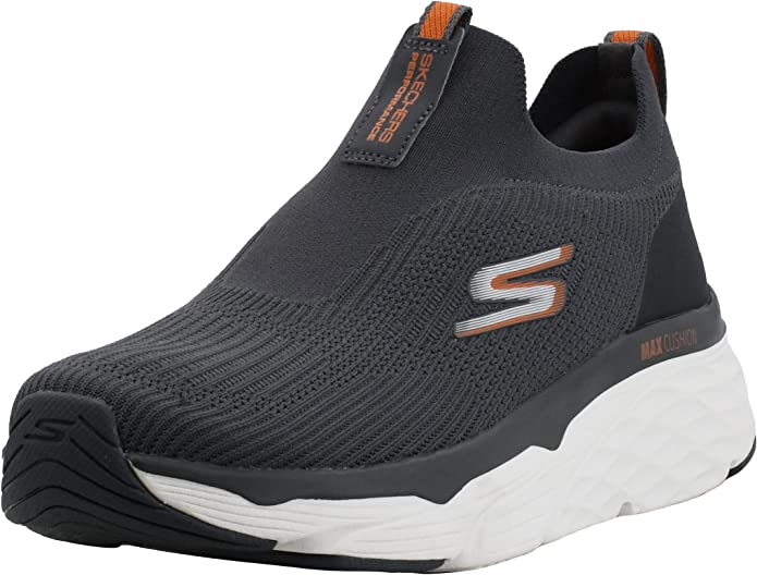 Skechers Men's Max Cushioning Elite-Athletic Slip-on Running Walking Shoes with Air Cooled Foam Sneaker