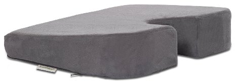 Large Medium-FIRM Wellness Seat Cushion Size17 x 13 x 3 inches Color Grey