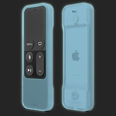 elago R1 Intelli Case [Nightglow Blue]-[HEAVY SHOCK ABSORPTION][MAGNET TECHNOLOGY][LANYARD INCLUDED] for apple TV Remote