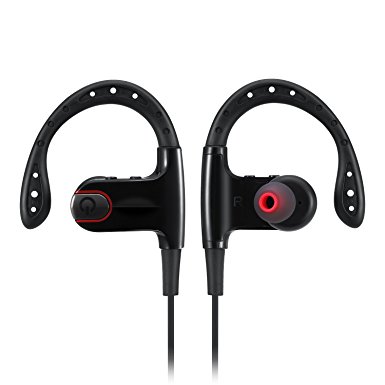 Bluetooth Headphones Tesson B520 V4.0 Wireless Sport Stereo In-Ear Noise Cancelling Sweatproof Headset with APT-X/Mic for iPhone and Android Phones