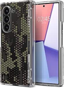 Spigen Ultra Hybrid Pro Designed for Galaxy Z Fold 6 Case (2024) [Anti-Yellowing] - Digital Camo