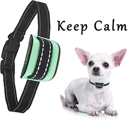 MASBRILL No Bark Collar-Effective Stop Dog Barking for Small, Medium,Large Dogs- No Harm Vibration Action Without Remote Collar-No Shock-Best Choice for Dog Lovers