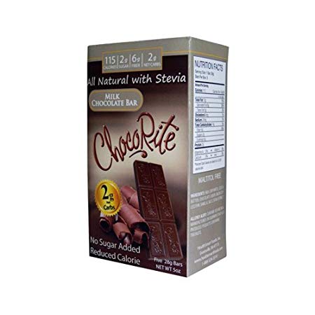 ChocoRite Sugar-Free Milk Chocolate Bar
