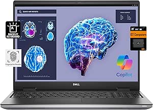 Dell Precision 7000 7670 Mobile Workstation (NVIDIA RTX A2000 8GB GPU, 16" FHD , Intel 16-Core i9-12950HX, 64GB DDR5, 1TB SSD), Laptop for Business, Designer, Architect, Win 11 Pro, 3-YR WRT, Grey