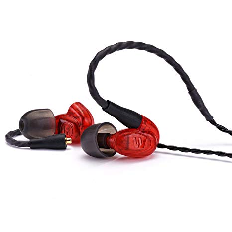 Westone - Old Model - UM Pro10 High Performance Single Driver Noise-Isolating In-Ear Monitors - Red - Discontinued by Manufacturer