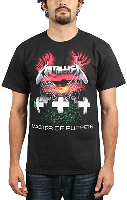 Bravado Men's Metallica-Master Of Puppets T-Shirt