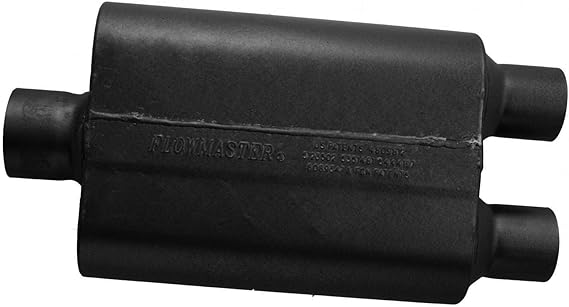Flowmaster 8430452 Super 44 Series Muffler 409S - 3.00 Center IN/2.50 Dual OUT - Aggressive Sound