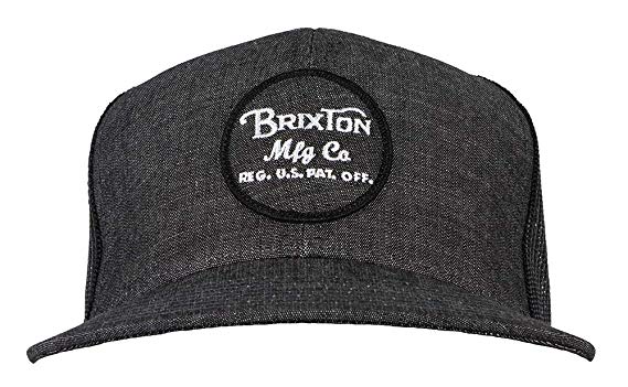 Brixton Men's Wheeler Medium Profile Adjustable Mesh Hat