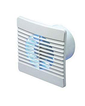 Manrose FLAT100T Extractor fan with Timer (for 4"/100mm duct)