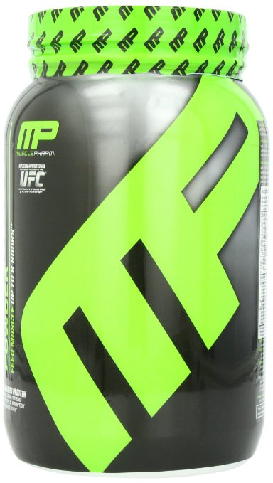 Muscle Pharm Combat Powder Advanced Time Release Protein, Cookies N Cream, 2 Pound