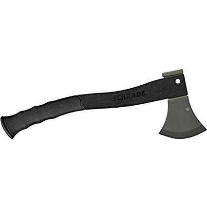 Schrade SCAXE2L Survival Axe Black Handle