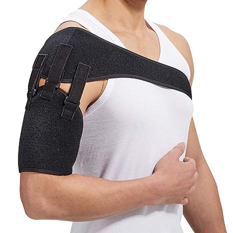 Shoulder Belt Support Arm Sling For Stroke Hemiplegia Subluxation Adjustable Right Left Single Pads Dislocation Recovery Rehabilitation Straps Shoulder Brace
