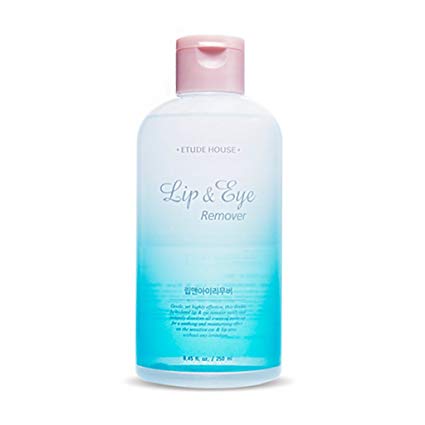 ETUDE HOUSE Lip & Eye Remover 8.45 fl.oz. (250ml) - Gentle Makeup Deep Cleansing Remover