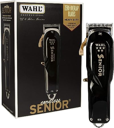 Wahl Professional 5 Star Senior Cord - Cordless Clipper - The ultimate tool with zero overlapping capabilities, includes oil, cutting guides, styling comb, Great for barbers, stylists, personal use