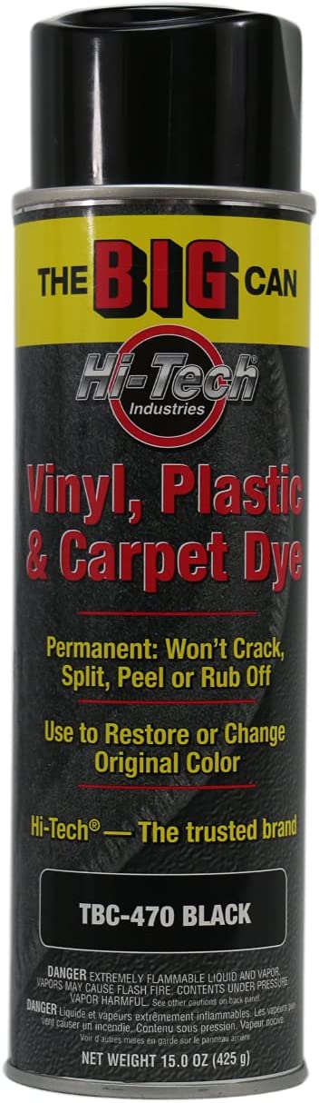 HI-TECH Big Can Vinyl, Plastic, Fabric and Carpet Spray Dye, 15oz