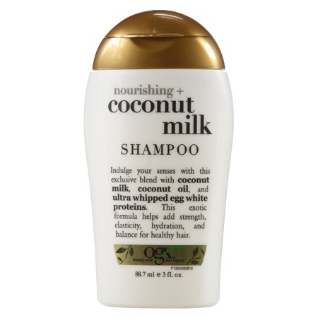 OGX Nourishing Coconut Milk Shampoo, 3 Oz