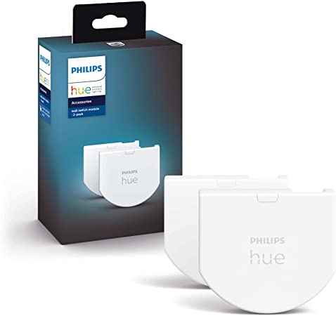 Philips Hue 2-Pack Wall Switch Module (For Philips Hue lights only), White