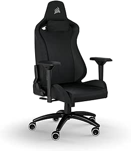 Corsair TC200 Gaming Chair, One Size, Black