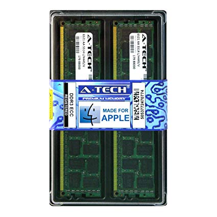 A-Tech for Apple 8GB Kit 2X 4GB PC3-8500 1066MHz Mac Pro MacPro4,1 Mid 2012 Mid 2010 Early 2009 Mac Pro MB871LL/A A1289 MC250LL/A MC915LL/A MD770LL/A MD772LL/A MB535LL/A A1289 MC561LL/A Memory RAM