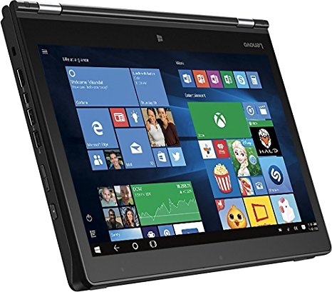 2017 Newest Lenovo ThinkPad Yoga 14" FHD Touch-Screen High Performance 2-in-1 Laptop, Intel Core i5-6200U up to 2.8GHz, 8GB Memory, 256GB SSD, NVIDIA GeForce 940M, Bluetooth, Webcam, Windows 10, Black