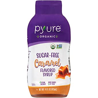 Organic Flavored Syrup By Pyure | Sugar-Free, Keto, 1 Net Carb | 14 Fl. Oz