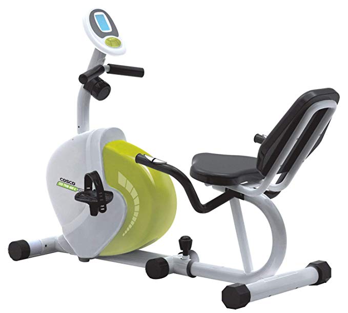 Cosco CEB TRIM 400R Recumbent Bike with 6 Kgs Flywheel & LCD Monitor