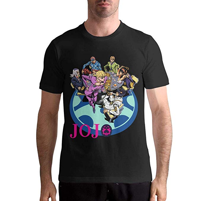 JoJo's Bizarre Adventure MansT Shirt Mens T Shirts